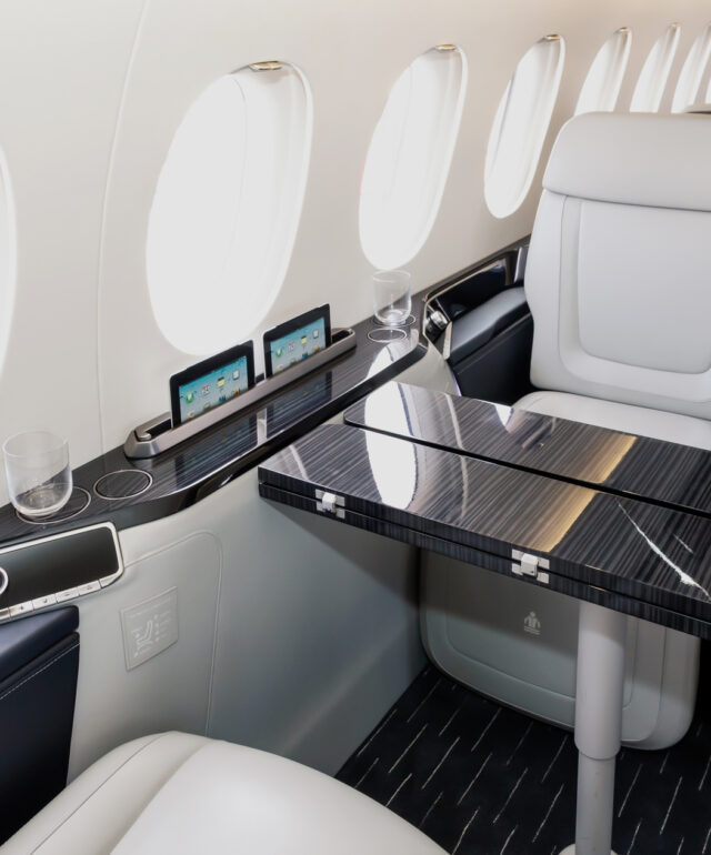 aircraft interior furnishing and equipment for jet