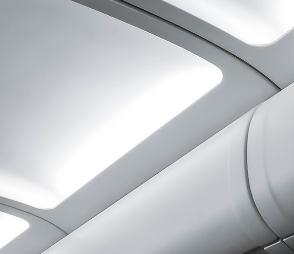 Interior panel lamination