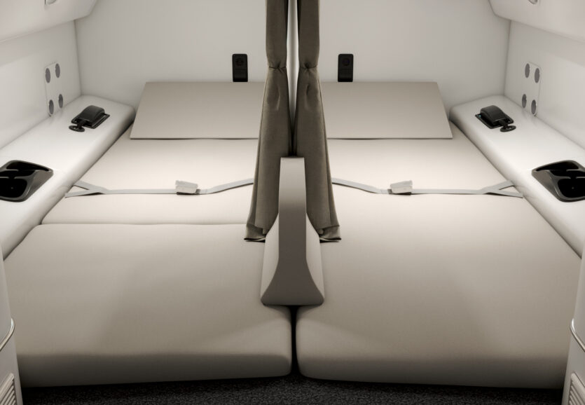 virgin atlantic crew rest mattress project