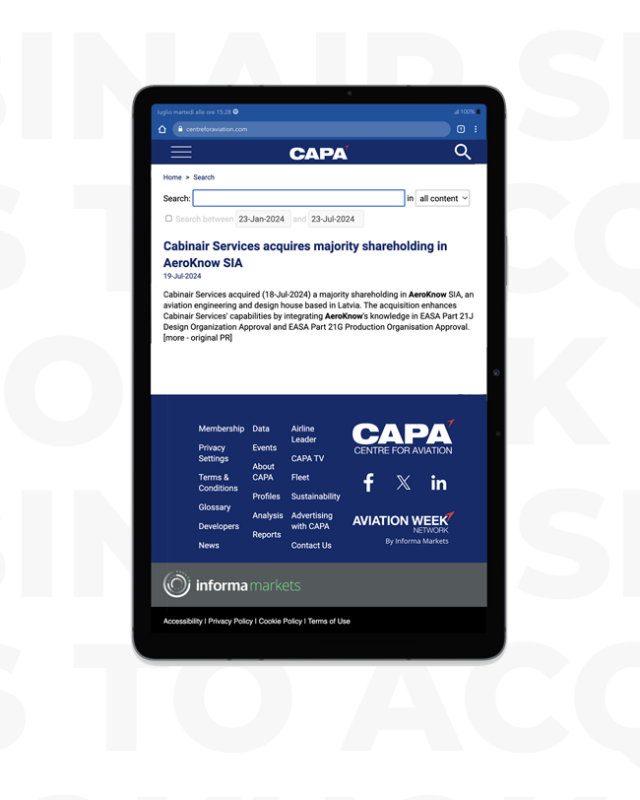 CAPA - Centre for Aviation