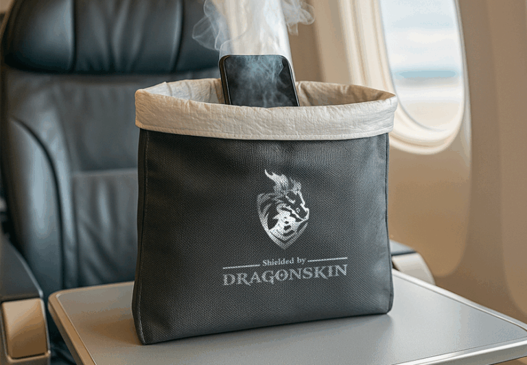 Dragonskin - PED safety bag for Airlines Dragonskin - PED safety bag for Airlines