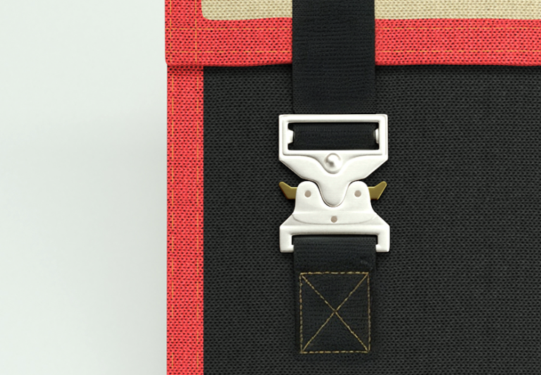 detail of Dragonskin Safety Bag for Airlines