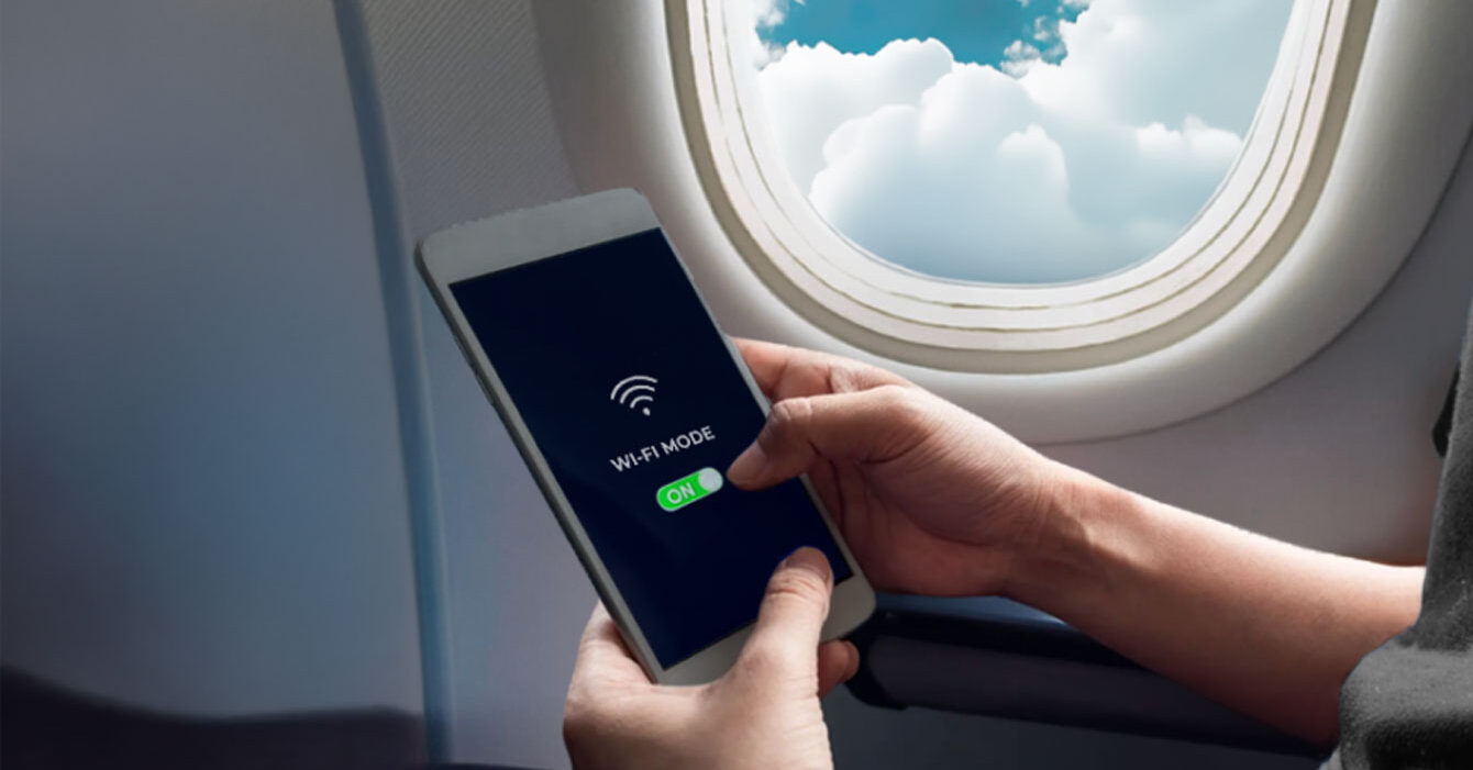 wifii installation on airplane