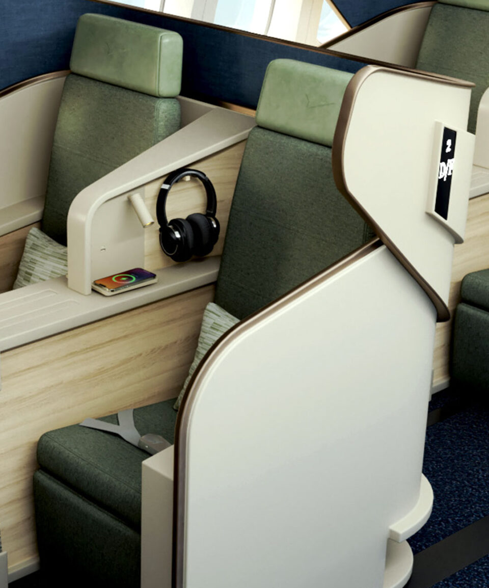 Airplane seat concept - Design and Refusbishment